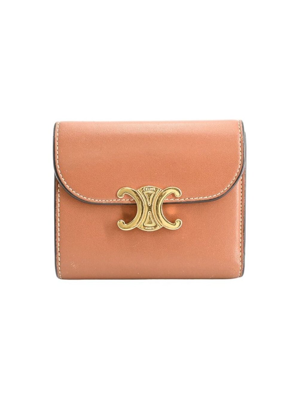 Celine Medium Wallet Small Flap Triomphe